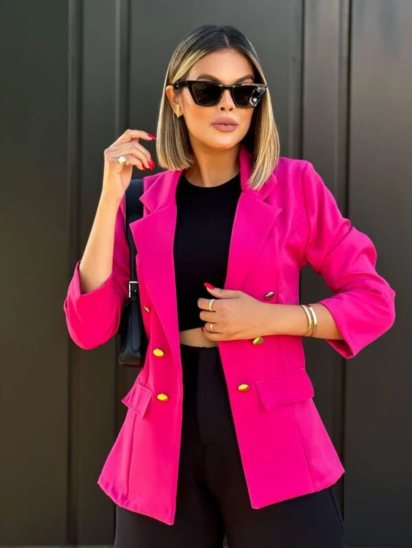 Blazer Alfaiataria Botões Bianca