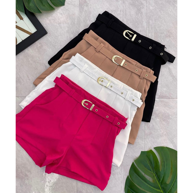 Short Feminino Alfaiataria Belle